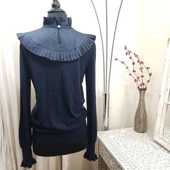 🍒NWOT🍒 TED BAKER CASHMERE BLEND SWEATER - Picture 2 of 14